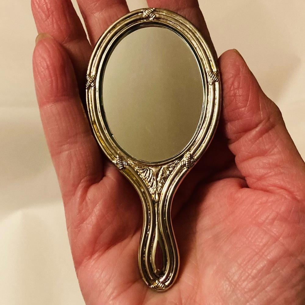 Broadway Silver Hand Mirror